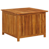 NNEVL Garden Storage Box 75x75x58 cm Solid Wood Acacia