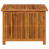 NNEVL Garden Storage Box 75x75x58 cm Solid Wood Acacia