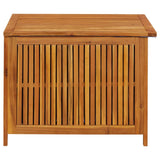 NNEVL Garden Storage Box 75x75x58 cm Solid Wood Acacia