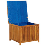 NNEVL Garden Storage Box 75x75x58 cm Solid Wood Acacia
