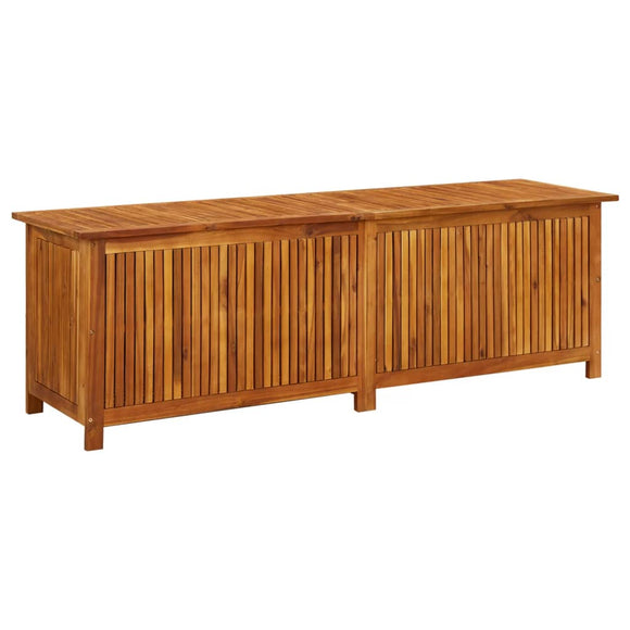NNEVL Garden Storage Box 175x50x58 cm Solid Wood Acacia