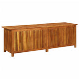 NNEVL Garden Storage Box 175x50x58 cm Solid Wood Acacia