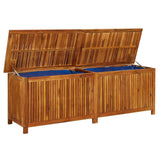 NNEVL Garden Storage Box 175x50x58 cm Solid Wood Acacia