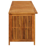 NNEVL Garden Storage Box 200x50x58 cm Solid Wood Acacia
