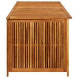 NNEVL Garden Storage Box 200x80x75 cm Solid Wood Acacia