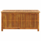 NNEVL Garden Storage Box 113x50x58 cm Solid Acacia Wood