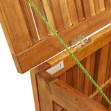 NNEVL Garden Storage Box 113x50x58 cm Solid Acacia Wood