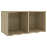 NNEVL TV Cabinets 2 pcs Sonoma Oak 72x35x36.5 cm Chipboard