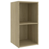 NNEVL TV Cabinets 2 pcs Sonoma Oak 72x35x36.5 cm Chipboard