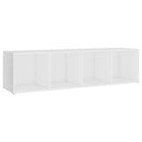 NNEVL TV Cabinets 2 pcs White 142.5x35x36.5 cm Chipboard