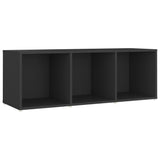 NNEVL TV Cabinets 2 pcs Grey 107x35x37 cm Chipboard
