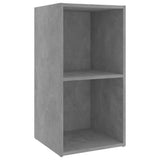 NNEVL TV Cabinets 2 pcs Concrete Grey 72x35x36.5 cm Engineered Wood