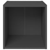 NNEVL 5 Piece TV Cabinet Set Grey Chipboard