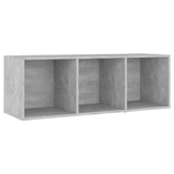 NNEVL 5 Piece TV Cabinet Set Concrete Grey Chipboard