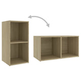 NNEVL 8 Piece TV Cabinet Set Sonoma Oak Chipboard