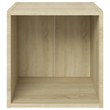 NNEVL 8 Piece TV Cabinet Set Sonoma Oak Chipboard
