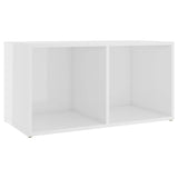 NNEVL 3 Piece TV Cabinet Set High Gloss White Chipboard