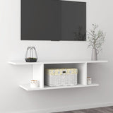 NNEVL Wall Mounted TV Cabinet White 103x30x26.5 cm