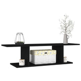 NNEVL Wall Mounted TV Cabinet Black 103x30x26.5 cm