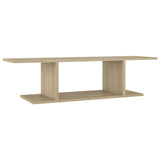 NNEVL Wall Mounted TV Cabinet Sonoma Oak 103x30x26.5 cm