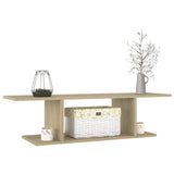 NNEVL Wall Mounted TV Cabinet Sonoma Oak 103x30x26.5 cm