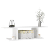 NNEVL Wall Mounted TV Cabinet High Gloss White 103x30x26.5 cm