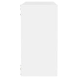 NNEVL Wall Cube Shelves 4 pcs White 30x15x30 cm