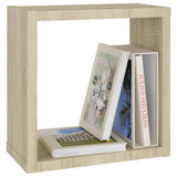 NNEVL Wall Cube Shelves 6 pcs Sonoma Oak 30x15x30 cm