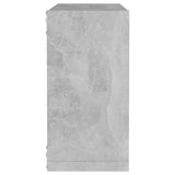 NNEVL Wall Cube Shelves 4 pcs Concrete Grey 30x15x30 cm