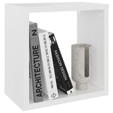 NNEVL Wall Cube Shelves 2 pcs White 26x15x26 cm