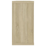 NNEVL Wall Cube Shelves 4 pcs Sonoma Oak 100x15x30 cm Chipboard