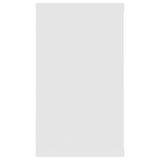 NNEVL Wall Cube Shelves 2 pcs White 80x15x26.5 cm Chipboard