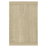 NNEVL Wall Cube Shelves 6 pcs Sonoma Oak 60x15x23 cm Chipboard