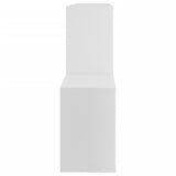 NNEVL Wall Shelf White 100x18x53 cm Chipboard