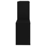 NNEVL Wall Shelf Black 100x18x53 cm Chipboard