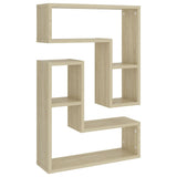 NNEVL Wall Shelves 2 pcs Sonoma Oak 50x15x50 cm Chipboard