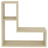 NNEVL Wall Shelves 2 pcs Sonoma Oak 50x15x50 cm Chipboard