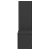 NNEVL Wall Shelves 2 pcs Grey 50x15x50 cm Engineered Wood