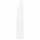 NNEVL Wall Cube Shelf High Gloss White 80x15x78.5 cm Chipboard