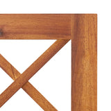 NNEVL Raised Bed with Trellis 85x38x150 cm Solid Acacia Wood
