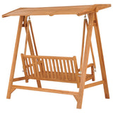 NNEVL Swing Bench 170 cm Solid Teak Wood