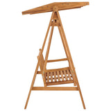 NNEVL Swing Bench 170 cm Solid Teak Wood