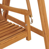 NNEVL Swing Bench 170 cm Solid Teak Wood