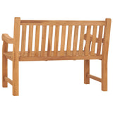 NNEVL Garden Bench 114 cm Solid Teak Wood