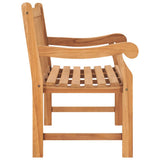 NNEVL Garden Bench 114 cm Solid Teak Wood