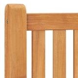 NNEVL Garden Bench 114 cm Solid Teak Wood