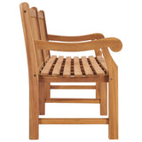 NNEVL Garden Bench 228 cm Solid Teak Wood