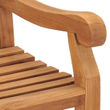 NNEVL Garden Bench 228 cm Solid Teak Wood