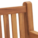 NNEVL Garden Bench 228 cm Solid Teak Wood