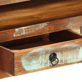 NNEVL TV Cabinet Multicolour 110x30x40 cm Solid Reclaimed Wood